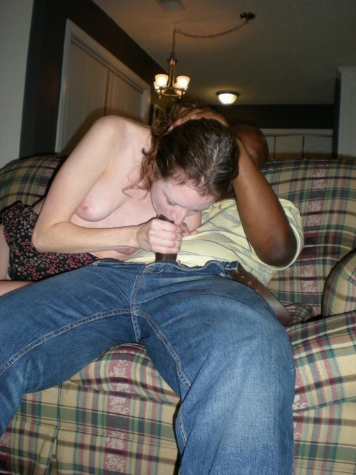 Photo Cheating Ex Girlfriend Caught Sucking Black Dick